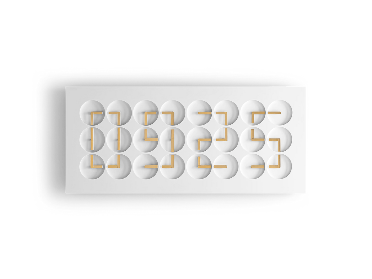 ClockClock 24 / White Gold – Humans since 1982